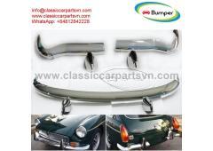 MGB GT Split 1970 bumpers by stainless steel new