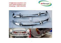 MGB bumpers without rubber on over riders