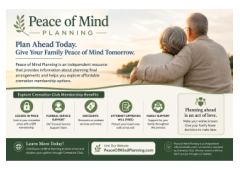 Plan Ahead for Final Arrangements and Give Your Family Peace of Mind